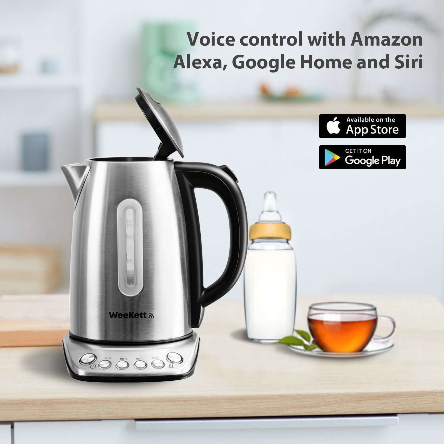 Introducing the World's first 'out the box' kettle with Alexa –  AboutMyGeneration