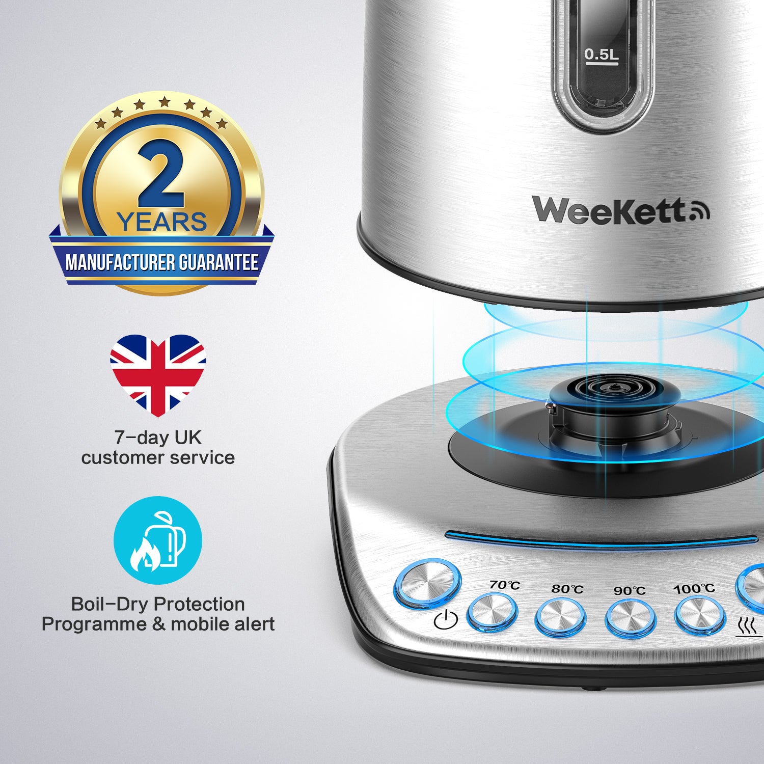 Scottish tech company WeeKett launches smart-kettle across UK - Spreng  Thomson